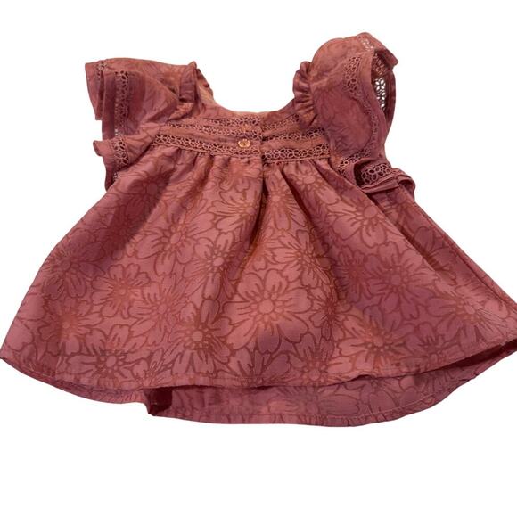 Cupcakes and Cashmere Baby Girl 12M Blouse - Picture 5 of 5